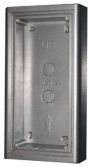 Puszka aluminiowa natynkowa dla  bramofonu S561A, S561D,S561Z, S562A, S562D, S563, S564, VIDOS DUO D561B VIDOS